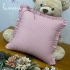 Almofada Xadrez Rosa 4695