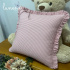Almofada Xadrez Rosa 4695