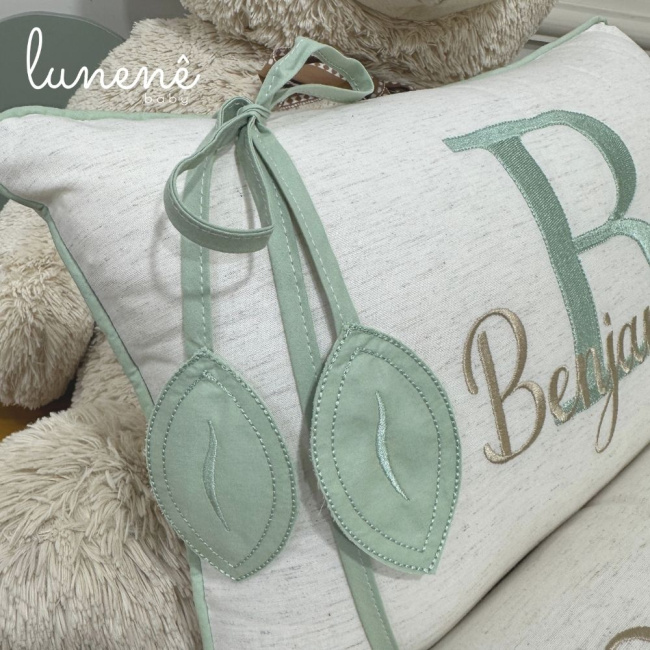 Almofadas 02 peças Lunenê Baby Benjamin 9003
