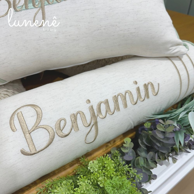 Almofadas 02 peças Lunenê Baby Benjamin 9003