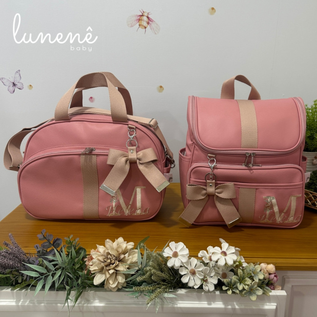 Jogo Bolsa e Mochila Maternidade Helena 9002