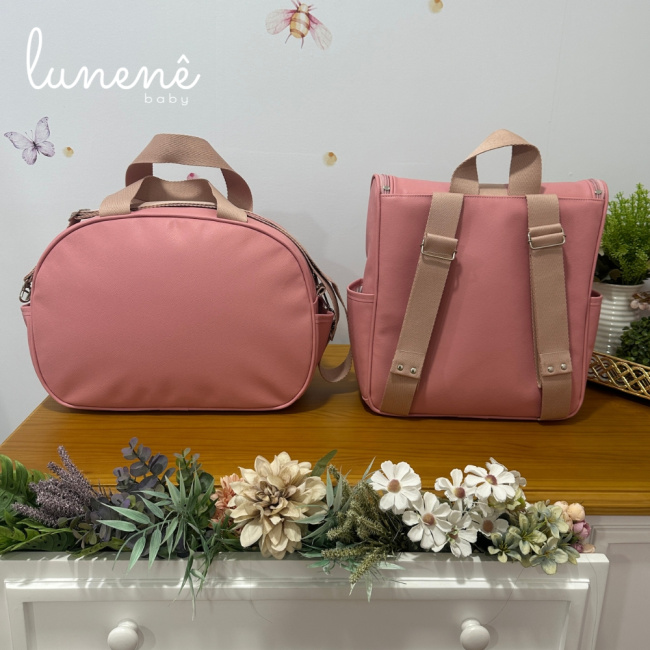 Jogo Bolsa e Mochila Maternidade Helena 9002
