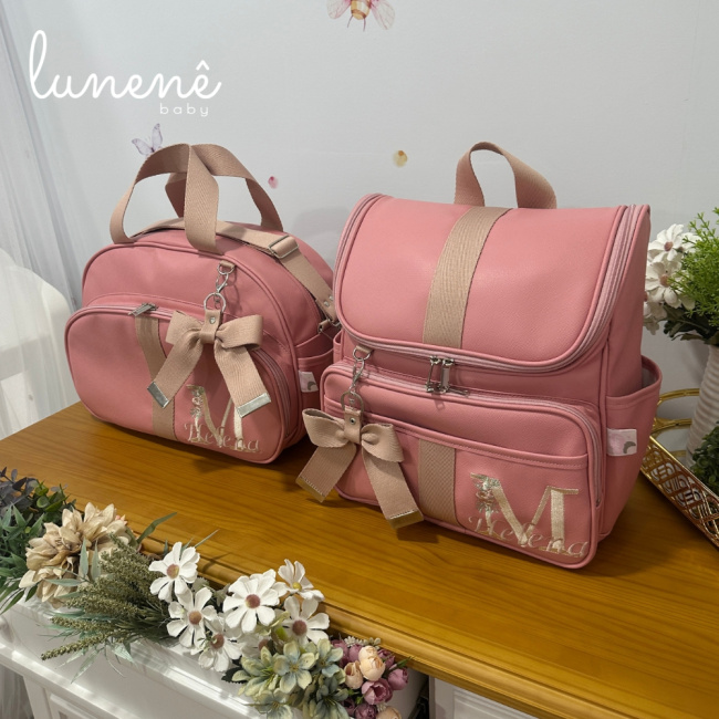 Jogo Bolsa e Mochila Maternidade Helena 9002