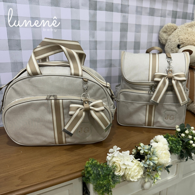 Jogo Bolsa e Mochila Maternidade JG 9003