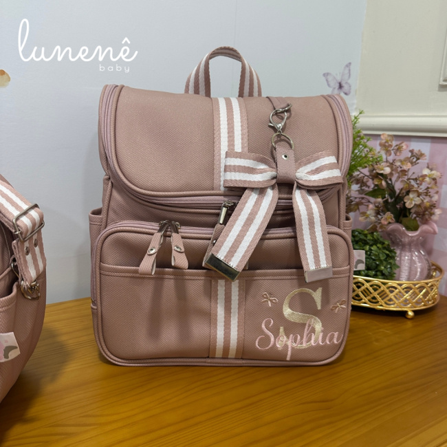Jogo Bolsa e Mochila Maternidade Sophia 9004