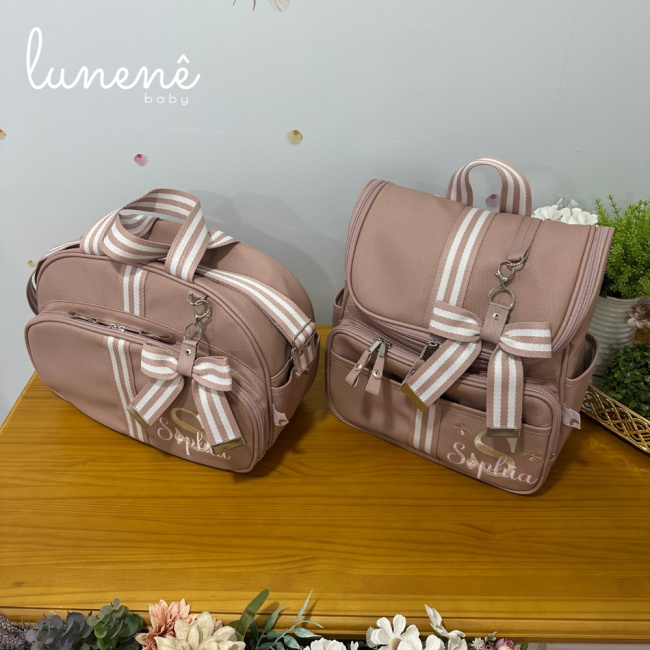 Jogo Bolsa e Mochila Maternidade Sophia 9004
