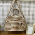 Bolsa Maternidade Tecido Xadrez Country Baby 4691