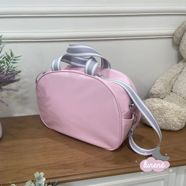 Bolsa Maternidade Lunenê Baby Rosa Leader