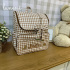 Bolsa Mochila Tecido Xadrez Country Baby 4691