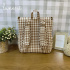 Bolsa Mochila Tecido Xadrez Country Baby 4691