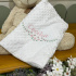 Cobertor Bebê Personalizado Sweet Baby Branco 1.50 X 1.00