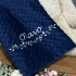 Cobertor Bebê Personalizado Sweet Baby Marinho 1.50 X 1.00