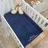 Cobertor Bebê Personalizado Sweet Baby Marinho 1.50 X 1.00