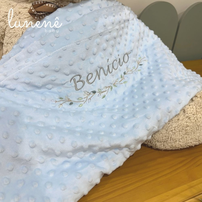 Cobertor Bebê Sweet Baby Azul 1.50 X 1.00 Benício 4516