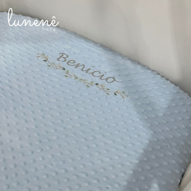 Cobertor Bebê Sweet Baby Azul 1.50 X 1.00 Benício 4516