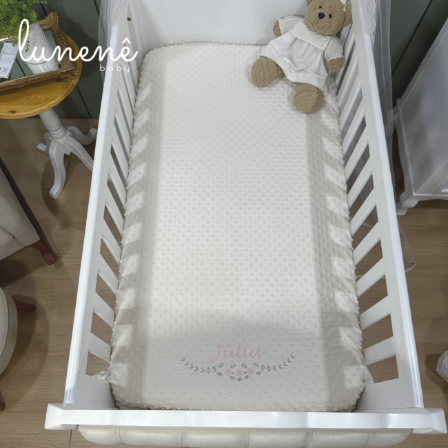 Cobertor Bebê Sweet Baby Bege 1.50 X 1.00 Júlia 4515