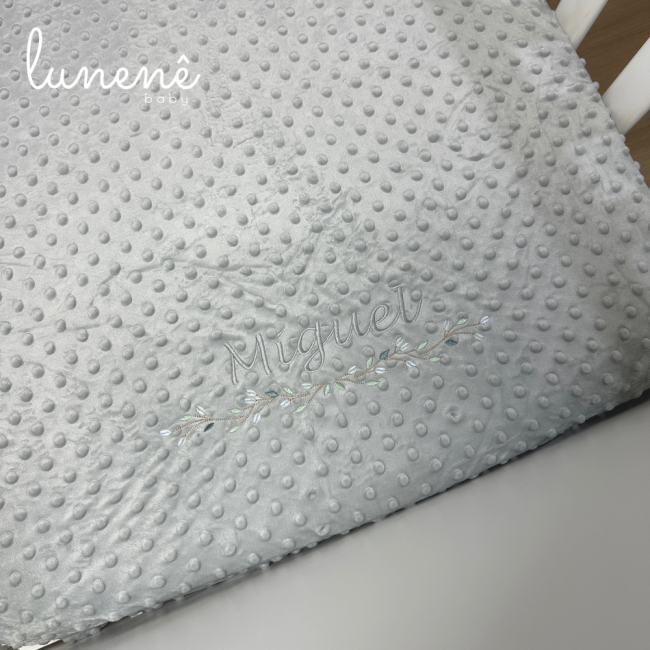 Cobertor Bebê Sweet Baby Cinza 1.50 X 1.00 Miguel 4517