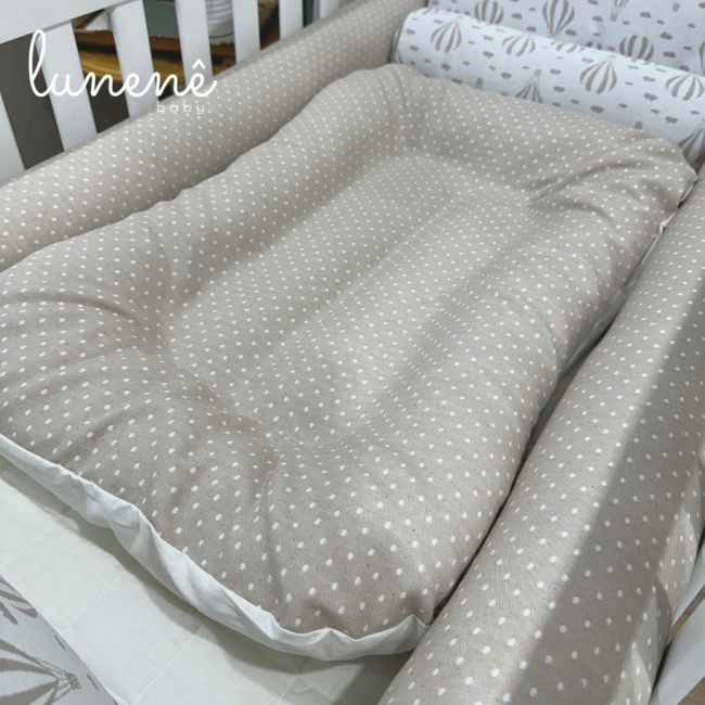 Cochilinho Baby 70 x 45 Balão Caqui 160 Fios 4618