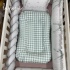 Cochilinho Baby 70 x 45 Xadrez Verde 4632