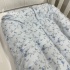 Cochilinho Baby 70 x 45 Floral Azul 200 Fios 4600