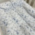 Cochilinho Baby 70 x 45 Floral Azul 200 Fios 4600