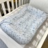 Cochilinho Baby 70 x 45 Floral Azul 200 Fios 4600