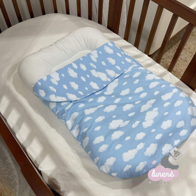 Cochilinho Baby 70 x 45 Nuvem Azul 9008