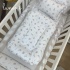 Cochilinho Baby 70 x 45 Rose Bichinhos 160 Fios 4617