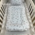 Cochilinho Baby 70 x 45 Rose Bichinhos 160 Fios 4617
