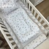 Cochilinho Baby 70 x 45 Rose Bichinhos 160 Fios 4617