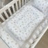 Cochilinho Baby 70 x 45 Rose Bichinhos 160 Fios 4617