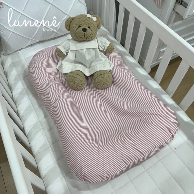 Cochilinho Baby 70 x 45 Sweet Baby Cerejinha Rose 200 4568