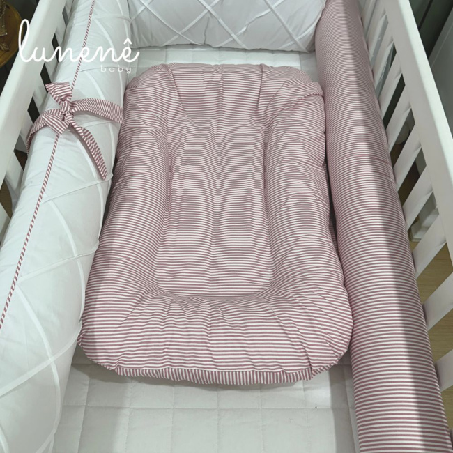 Cochilinho Baby 70 x 45 Sweet Baby Cerejinha Rose 200 4568