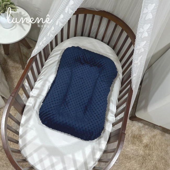 Cochilinho Baby 70 x 45 Sweet Baby Marinho 9003