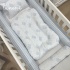 Cochilinho Baby 70 x 45 Ursinho Azul 160 Fios 4616