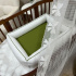 Colchonete Ninho Personale Baby Verde Musgo e Fendi 200 Fios
