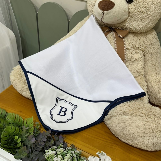 Cueiro de Flanela Bernardo Baby Cavalinho Baby 4527