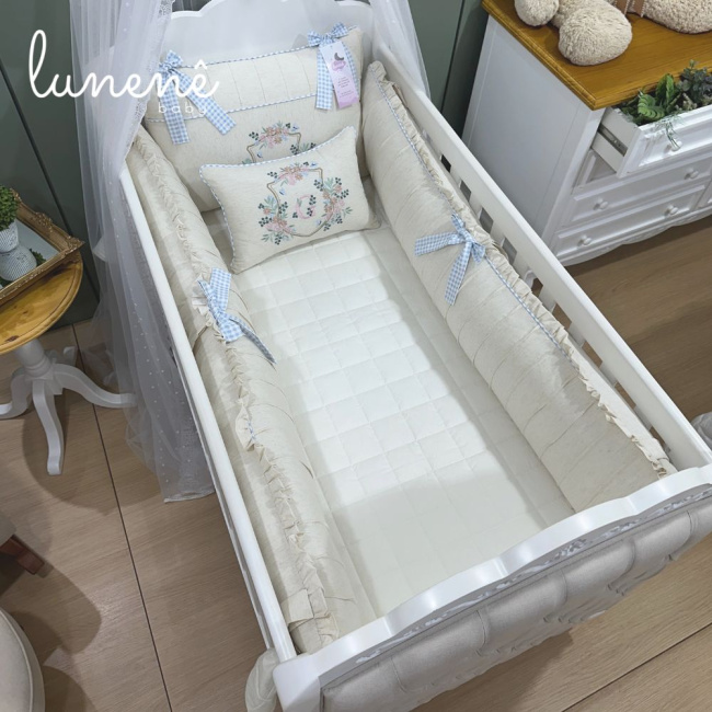 Enxoval de Berço 07 Peças Lunenê Baby G 9102