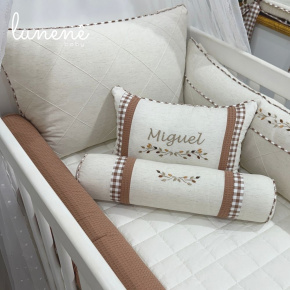 Enxoval de Berço 08 Peças Lunenê Baby 9098