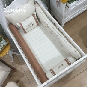 Enxoval de Berço 08 Peças Lunenê Baby 9098