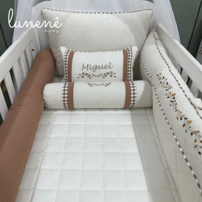Enxoval de Berço 08 Peças Lunenê Baby 9098