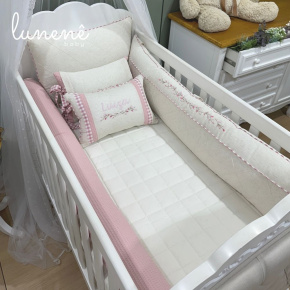 Enxoval de Berço 08 Peças Lunenê Baby 9097