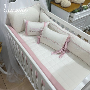 Enxoval de Berço 08 Peças Lunenê Baby 9097