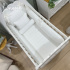 Enxoval de Berço 08 Peças Lunenê Baby Off White 200 Fios 9092