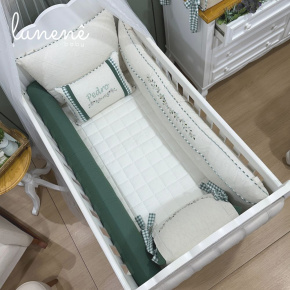 Enxoval de Berço 08 Peças Lunenê Baby 9096