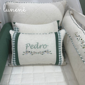 Enxoval de Berço 08 Peças Lunenê Baby 9096