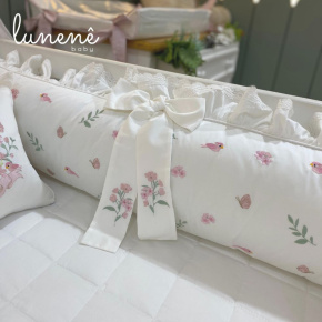 Enxoval de Berço 08 Peças Lunenê Baby Premium 400 Fios 4564