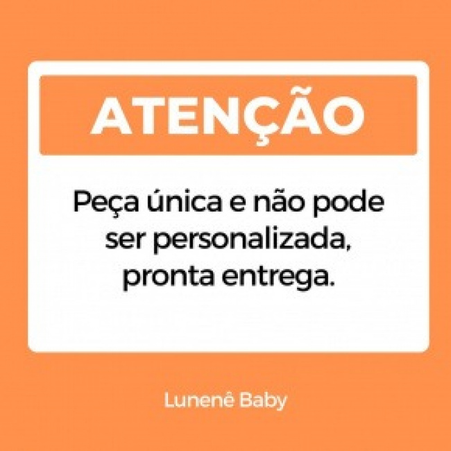 Enxoval de Berço 08 Peças Raposinha Baby 4461