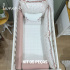 Enxoval de Berço Personalizado 05 Peças Floral Mariana 200 Fios 4570