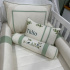 Enxoval de Berço Personalizado 08 Peças Verde Passarinhos 4026